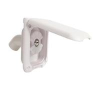 Camper con serratura a tenuta stagna Botola di ingresso acqua dolce Accessorio for camper quadrato con due chiavi Coperchio del portello della porta di riempimento a pressione,Forte e durevole