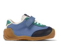 CAMPER Dadda - Sneaker per PRIMI PASSI - Blu,Bianco,Verde, taglia 25, Tessuto in cotone/Pelle liscia