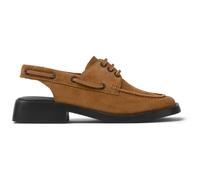 CAMPER Dana - Clogs per Donna - Marrone, taglia 35, Pelle scamosciata