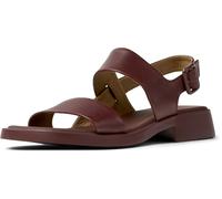 Camper Dana K201486 - Sandali da donna a 2 stringhe, Borgogna 015, 41 EU