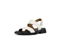 Camper Dana K201486, Sandali a 2 Strisce Donna, Bianco 007, 37 EU