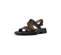 Camper Dana K201486, Sandali piatti Donna, Nero 005, 38 EU