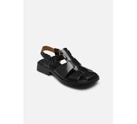 Camper Dana-K201489, Sandali Piatti Donna, Nero, 37 EU