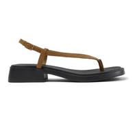CAMPER Dana - Scarpe formali per Donna - Marrone, taglia 35, Pelle scamosciata