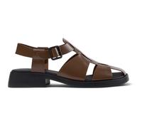 CAMPER Dana - Scarpe formali per Donna - Marrone, taglia 39, Pelle liscia
