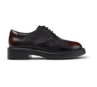 CAMPER Dean - Scarpe formali per Donna - Nero,Borgogna, taglia 38, Pelle liscia