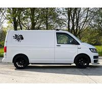 Camper Decal Transporter Portabastoni Posteriore Logo Grafiche - Scelta Stile +