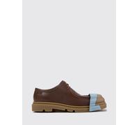 CAMPER Derby Junction bicolore in pelle di vitello con suola in gomma 41 Marrone