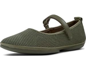 Camper Donna Right Nina K201402 Ballet Flat, Medium Green 009, 39 EU