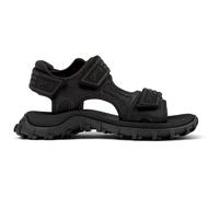 CAMPER Drift Trail Sandal - Sandali per Donna - Nero, taglia 38, Pelle liscia/Tessuto in cotone