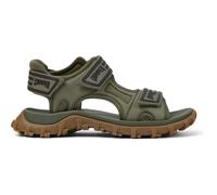 CAMPER Drift Trail Sandal - Sandali per Donna - Verde, taglia 38, Tessuto in cotone/Pelle liscia