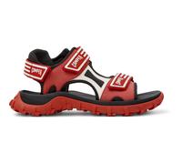 CAMPER Drift Trail Sandal - Sandali per Uomo - Rosso ,Nero,Bianco, taglia 43, Tessuto in cotone/Pelle liscia