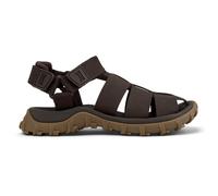 CAMPER Drift Trail Sandal - Scarpe casual per Uomo - Marrone, taglia 45, Pelle liscia/Tessuto in cotone