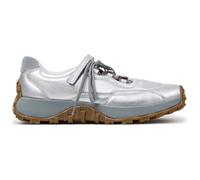 CAMPER Sneakers basse Drift Trail in pelle laminata con chiusura a strappo 40 Grigio