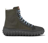 CAMPER Ground - Stivaletti per Donna - Verde, taglia 37, Tessuto in cotone/Pelle liscia