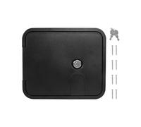 Camper Hose Storage Cover - Rust Resistant Compartment Cover, Rv Access Door Cable Hatch Lid Port Flap Utility | Service Panel For Port Floor Inspection Cable Interior Component Marine Trailer