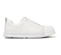 CAMPER Junction Runner - Scarpe casual per Uomo - Bianco, taglia 42, Pelle liscia