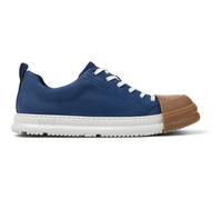 CAMPER Junction Runner - Scarpe casual per Uomo - Blu, taglia 44, Pelle scamosciata