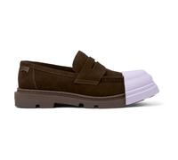 CAMPER Junction - Scarpe formali per Uomo - Marrone, taglia 41, Pelle scamosciata