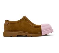 CAMPER Junction - Scarpe formali per Uomo - Marrone, taglia 46, Pelle scamosciata