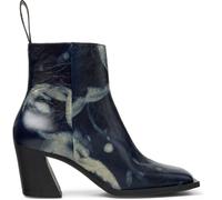 CAMPER Karole - Stivaletti per Donna - Nero,Beige, taglia 37, Pelle liscia