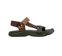 CAMPER Karst Sandal - Scarpe casual per Uomo - Marrone,Verde, taglia 45, Tessuto in cotone