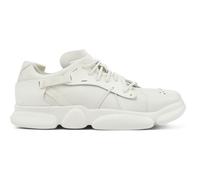 CAMPER Karst - Sneaker per Uomo - Bianco, taglia 39, Pelle liscia/Tessuto in cotone