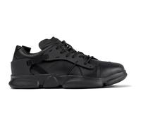 CAMPER Karst - Sneaker per Uomo - Nero, taglia 42, Pelle liscia/Tessuto in cotone