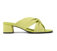 Camper Katie-K201348, Sandalo con Tacco Donna, Verde Scuro, 38 EU Stretta