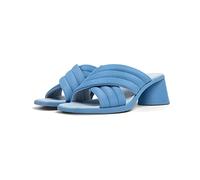 Camper Kiara Sandal K201540, Sandalo con tacco Donna, Blu medio 003, 41 EU