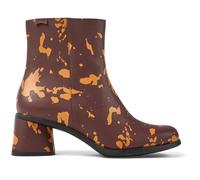 CAMPER Kiara - Stivaletti per Donna - Borgogna ,Arancione, taglia 37, Pelle liscia
