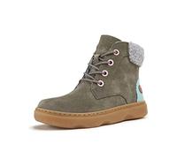 Camper Kiddo K900280, Stivali a mezzo polpaccio Bambine e ragazze, Verde scuro 002, 29 EU