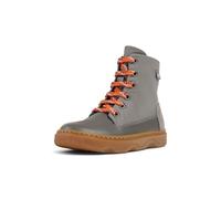 Camper Kiddo K900363, Lace Up Bootie Unisex - Bambini e ragazzi, Grigio medio 003, 35 EU