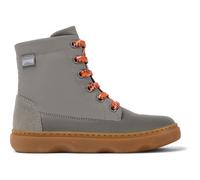 CAMPER Kiddo - Stivali per Bimbe - Grigio, taglia 34, Tessuto in cotone/Pelle liscia