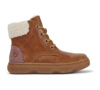 CAMPER Kiddo - Stivali per Bimbe - Marrone, taglia 31, Pelle liscia/Tessuto in cotone