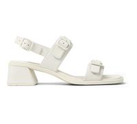 Camper Kora Sandal K201739, Sandali a 2 strisce Donna, Natura bianca 002, 37 EU