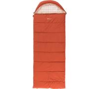 Camper lux coperta sacco a pelo rosso fino a 200 cm zip destra