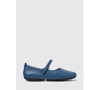 CAMPER Mary Jane Right Nina in pelle di vitello con chiusura a strappo e punta tonda 41 Blue