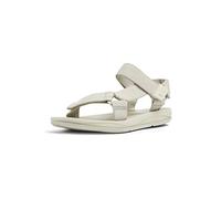 Camper Match K100539, Sandali con cinturino a T Uomo, Grigio pastello 023, 43 EU