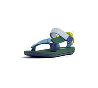 Camper Match K100539, Sandali con cinturino a T Uomo, Multicolore 025, 43 EU