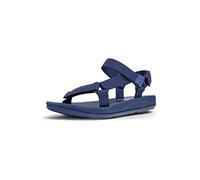 Camper Match K200958, Sandali piatti Donna, Blu scuro 018, 42 EU
