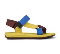 CAMPER Match - Sandali per Uomo - Borgogna ,Giallo,Blu, taglia 44, Tessuto in cotone