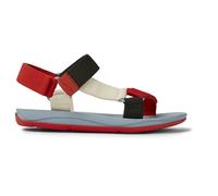 CAMPER Match - Sandali per Uomo - Rosso ,Bianco,Nero, taglia 43, Tessuto in cotone