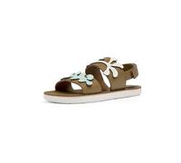 Camper Miko K800591, Sandali con 2 cinghie Bambine e ragazze, Marrone medio 002, 32 EU
