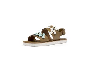 Camper Miko K800591, Sandali con 2 cinghie Bambine e ragazze, Marrone medio 002, 38 EU