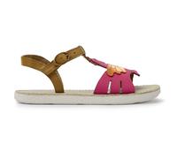 CAMPER Miko - Sandali per Bimbe - Marrone,Arancione,Rosa, taglia 25, Pelle liscia