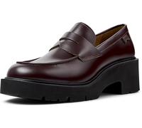 CAMPER Milah - Scarpe formali per Donna - Borgogna, taglia 38, Pelle liscia