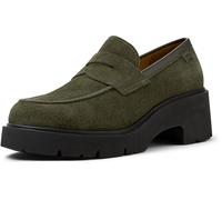 Camper Milah K201425, Moccasin Donna, Verde Scuro 021, 36 EU