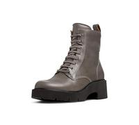 Camper Milah K400577, Lace Up Bootie Donna, Grigio 010, 39 EU