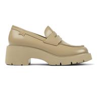 CAMPER Milah - Scarpe basse per Donna - Beige, taglia 41, Pelle liscia